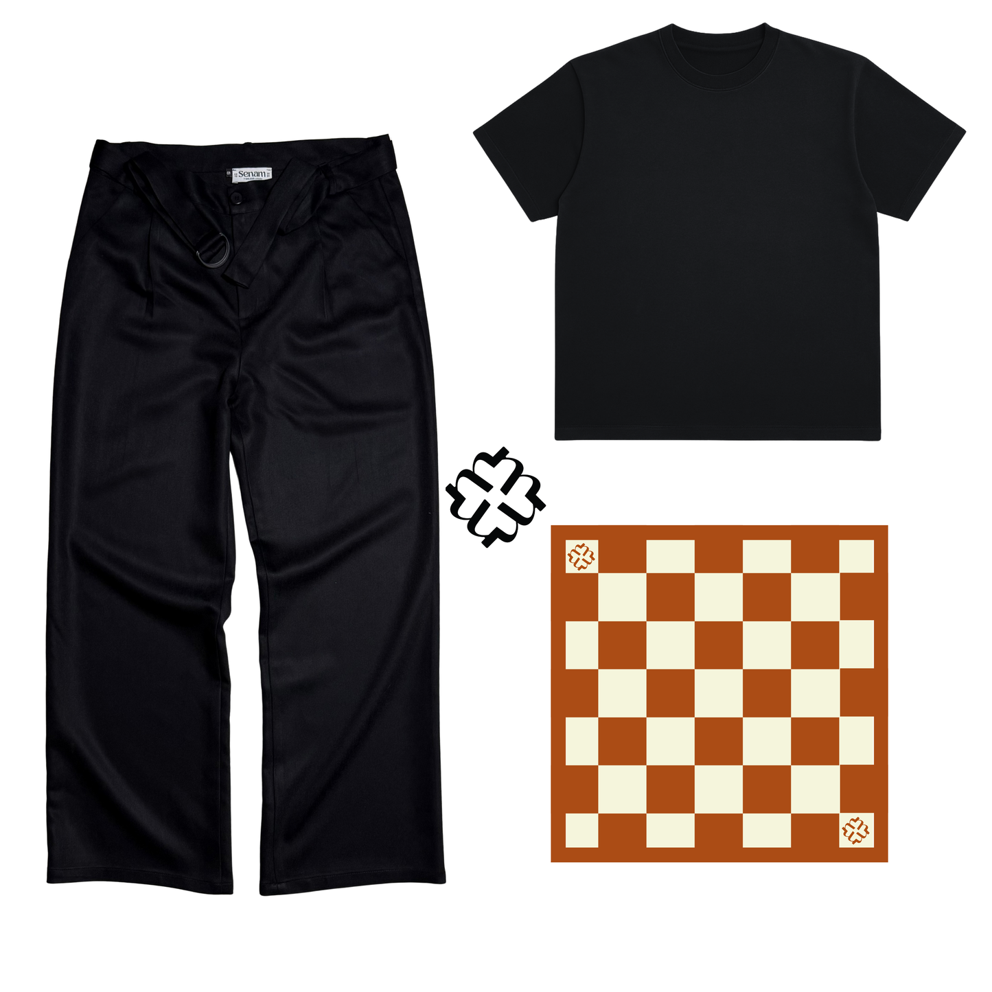 The checkered bundle