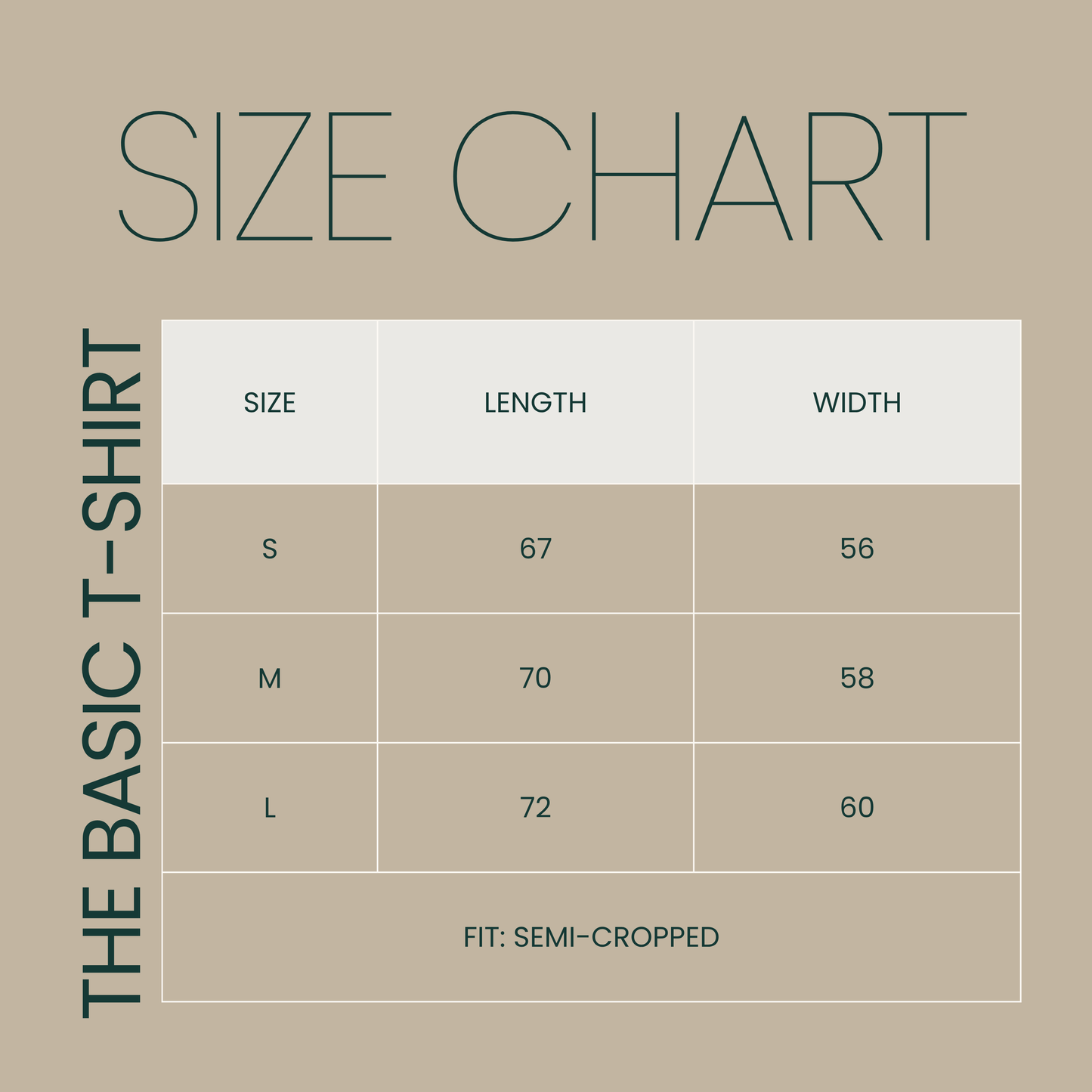 Semi-Cropped T-shirt