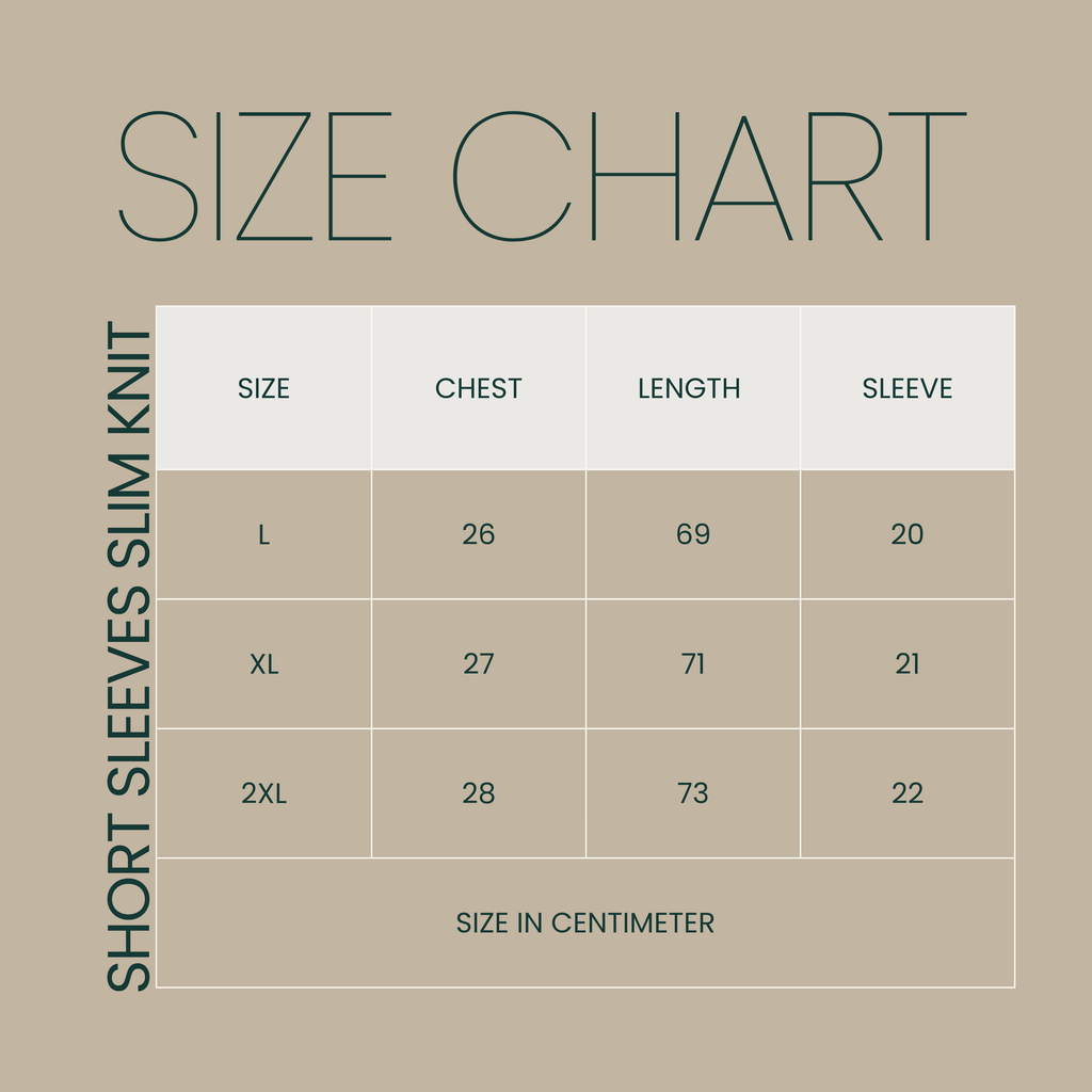 short sleeves slim knit