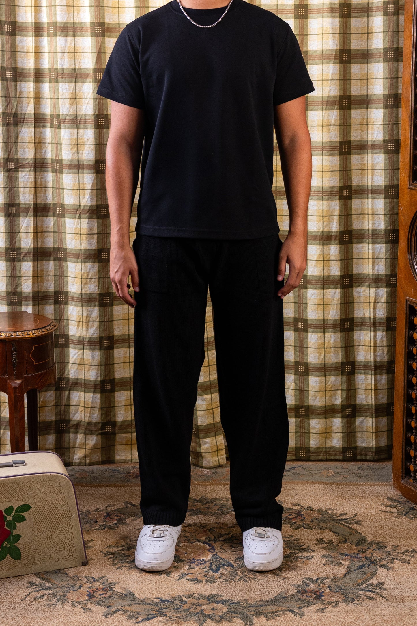 Knitted pants