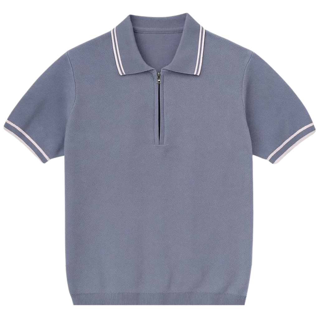 short sleeves slim knit