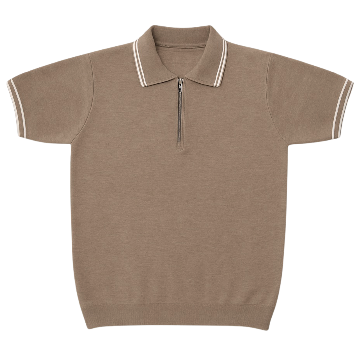 short sleeves slim knit