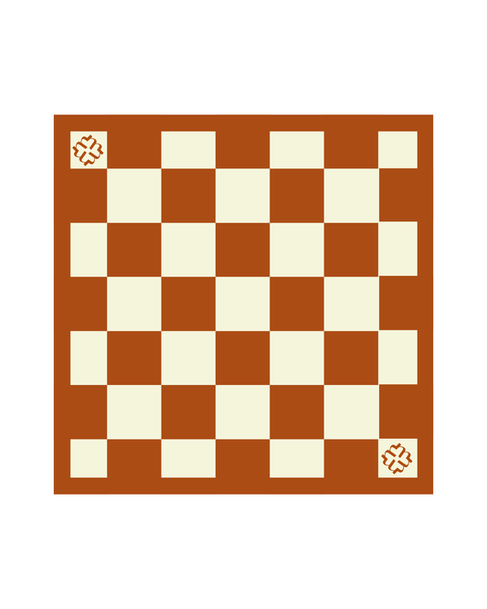 checkered scarf