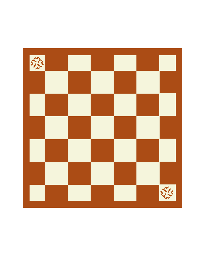 checkered scarf